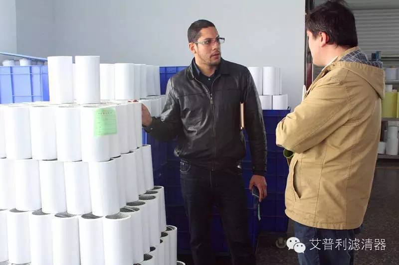 厄瓜多爾客戶(hù)參觀艾普利生產(chǎn)基地(圖3)